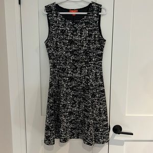 Black and white dress